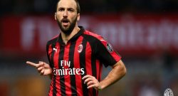 Milan, Higuain non convocato per la seconda partita consecutiva