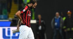 Sky – Milan, ancora problemi alla schiena per Higuain
