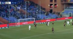 Gol di Fabio Borini, rossoneri in vantaggio! Genoa 0 Milan 1 [VIDEO]