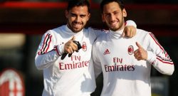 Verso Roma-Milan: Suso e Calhanoglu torneranno titolari