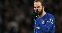 Caos Higuain: sputo negli spogliatoi di Manchester – FOTO