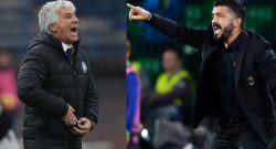 Atalanta-Milan, formazioni ufficiali: le scelte di Gasperini e Gattuso