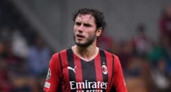 Italia, risentimento muscolare per Calabria: tornerà a Milanello