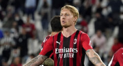 Milan: per Kjaer si teme la rottura del legamento crociato del ginocchio